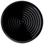 Avet Plato Llano Negro 25 cm - Colección Silo - Pack de 3 Unidades